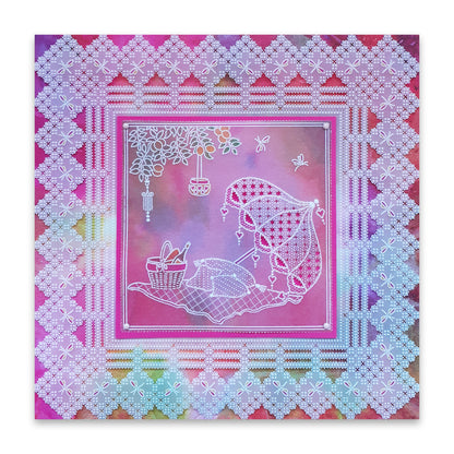 Linda's In the Garden - Set 1 A5 Groovi Plate Trio