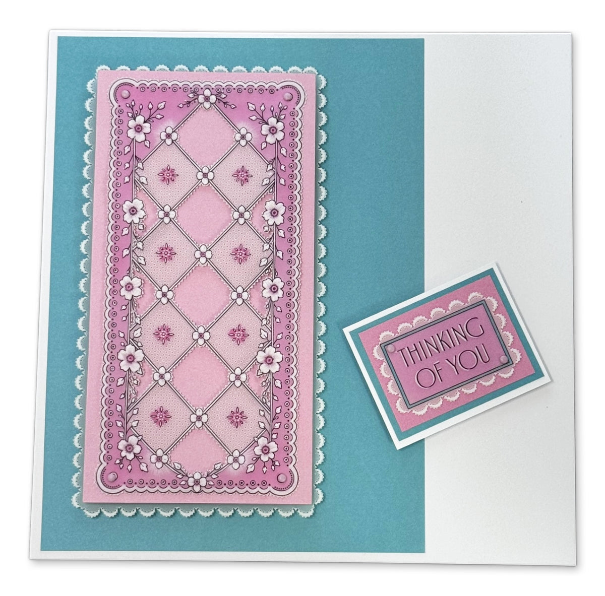 Lace Panels on Parchment – Spring