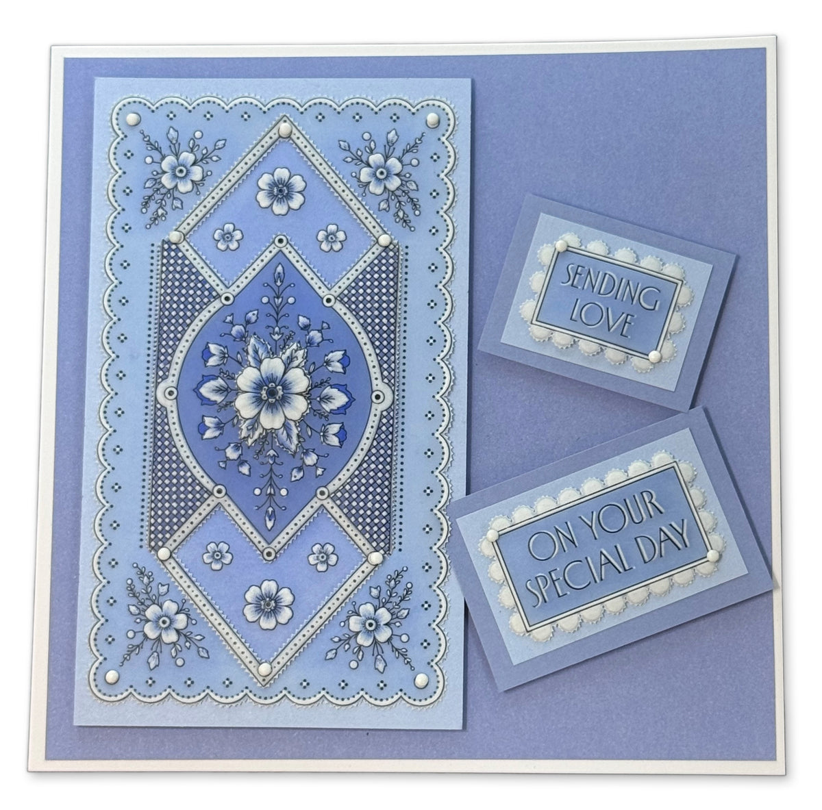 Lace Panels on Parchment - A Taster...