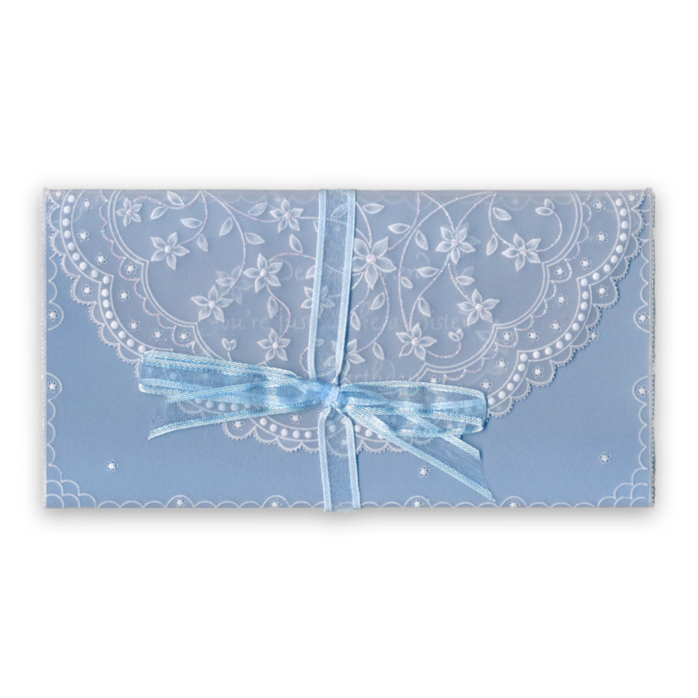 Linda's It's a Wrap! Part 1 - Semi Circle Flourish Lace Gatefold A4 Groovi Plate