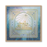 Linda's Christmas Treasures Set 2 A5 Square Groovi Plate Set