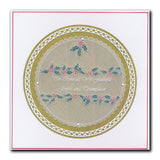 Linda's Peace, Joy & Hope - Christmas Treasures A5 Square Groovi Plate