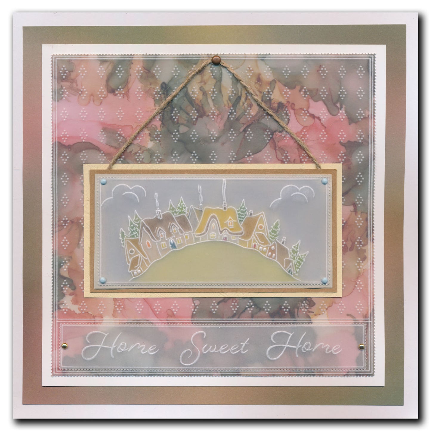 Linda's Twinkling Christmas - Christmas Treasures (Set 1) A5 Square Groovi Plate