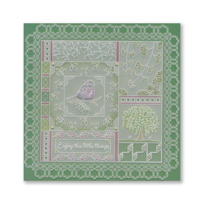 Linda's Easy Layout Set 3 A5 Square Groovi Plate Trio