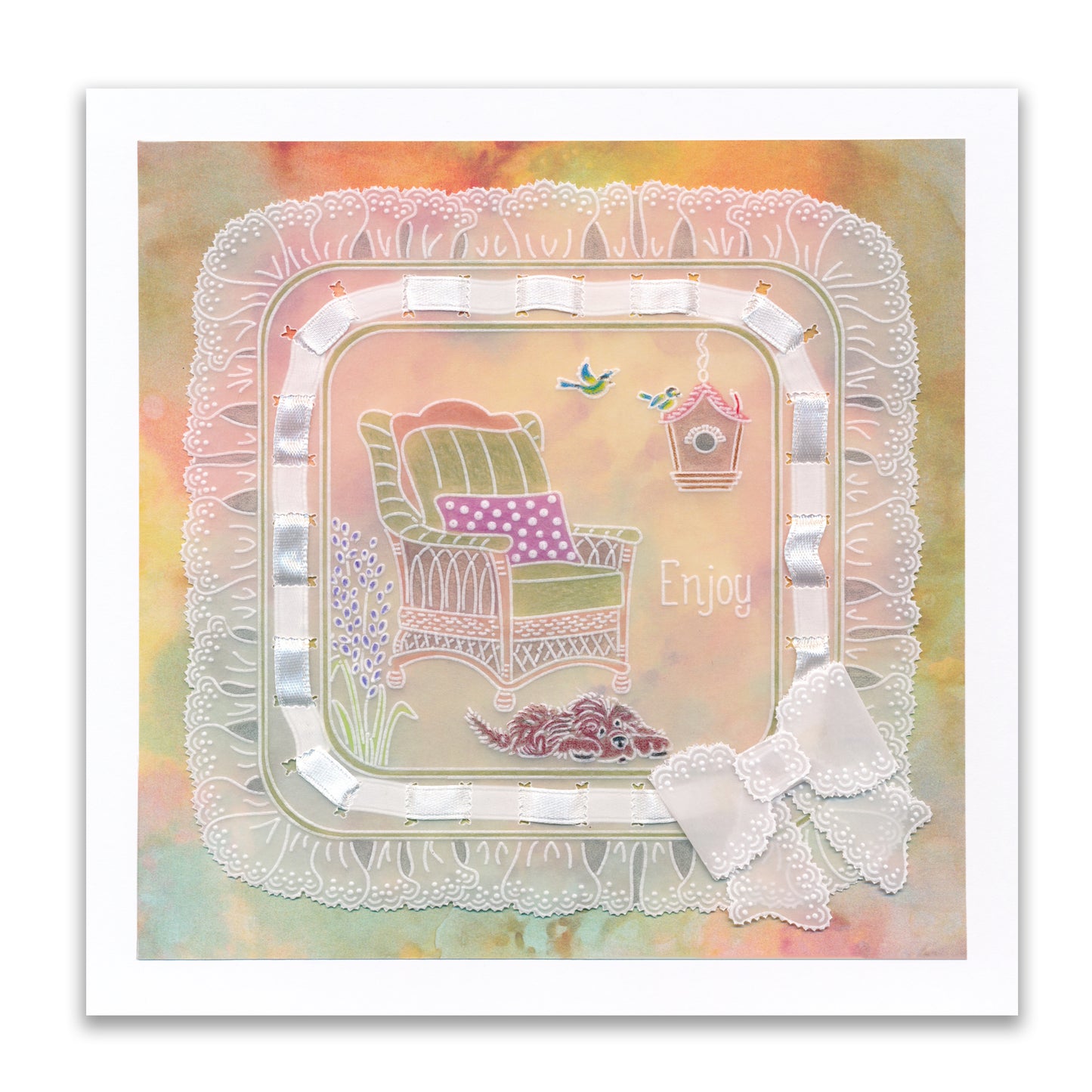 Linda's In the Garden - Set 2 A5 Groovi Plate Trio