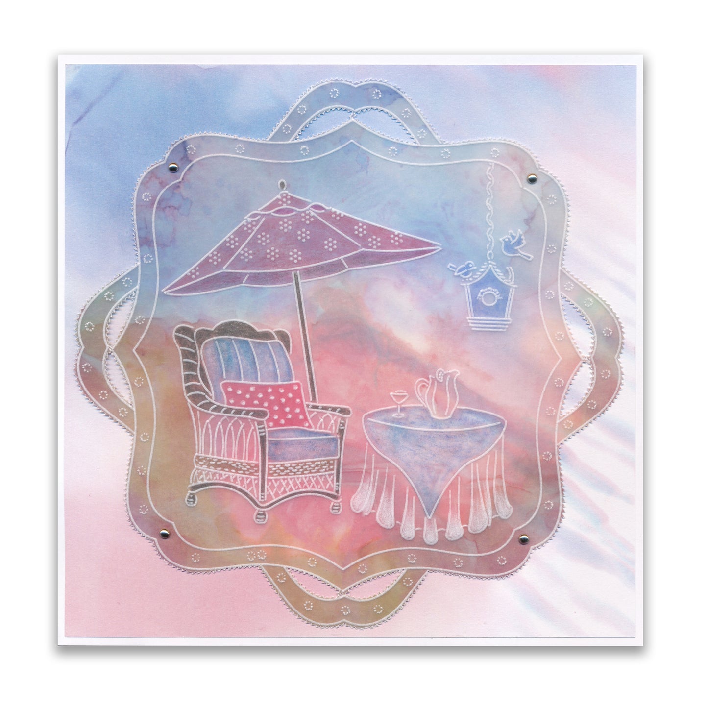 Linda's In the Garden - Set 2 A5 Groovi Plate Trio