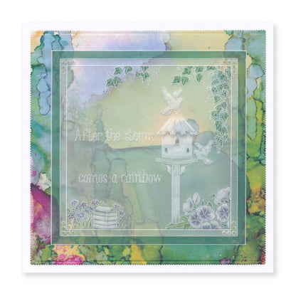 Linda's Rose Arch - In the Garden A5 Groovi Plate