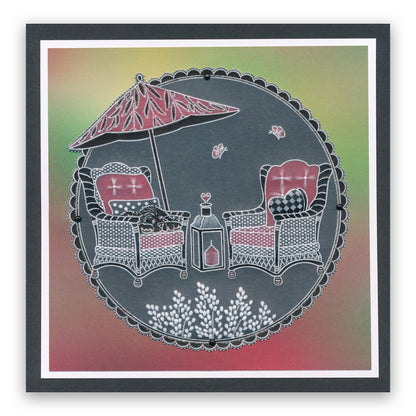 Linda's In the Garden - Set 2 A5 Groovi Plate Trio