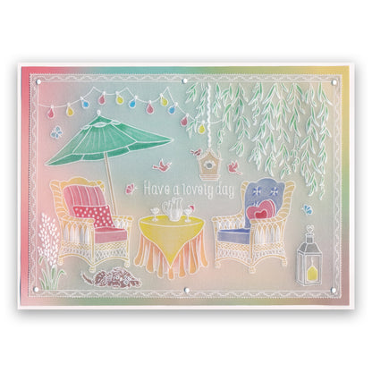 Linda's In the Garden - Set 2 A5 Groovi Plate Trio