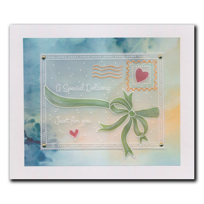 Linda's Special Delivery - Easy Layout A5 Square Groovi Plate (Set 1)