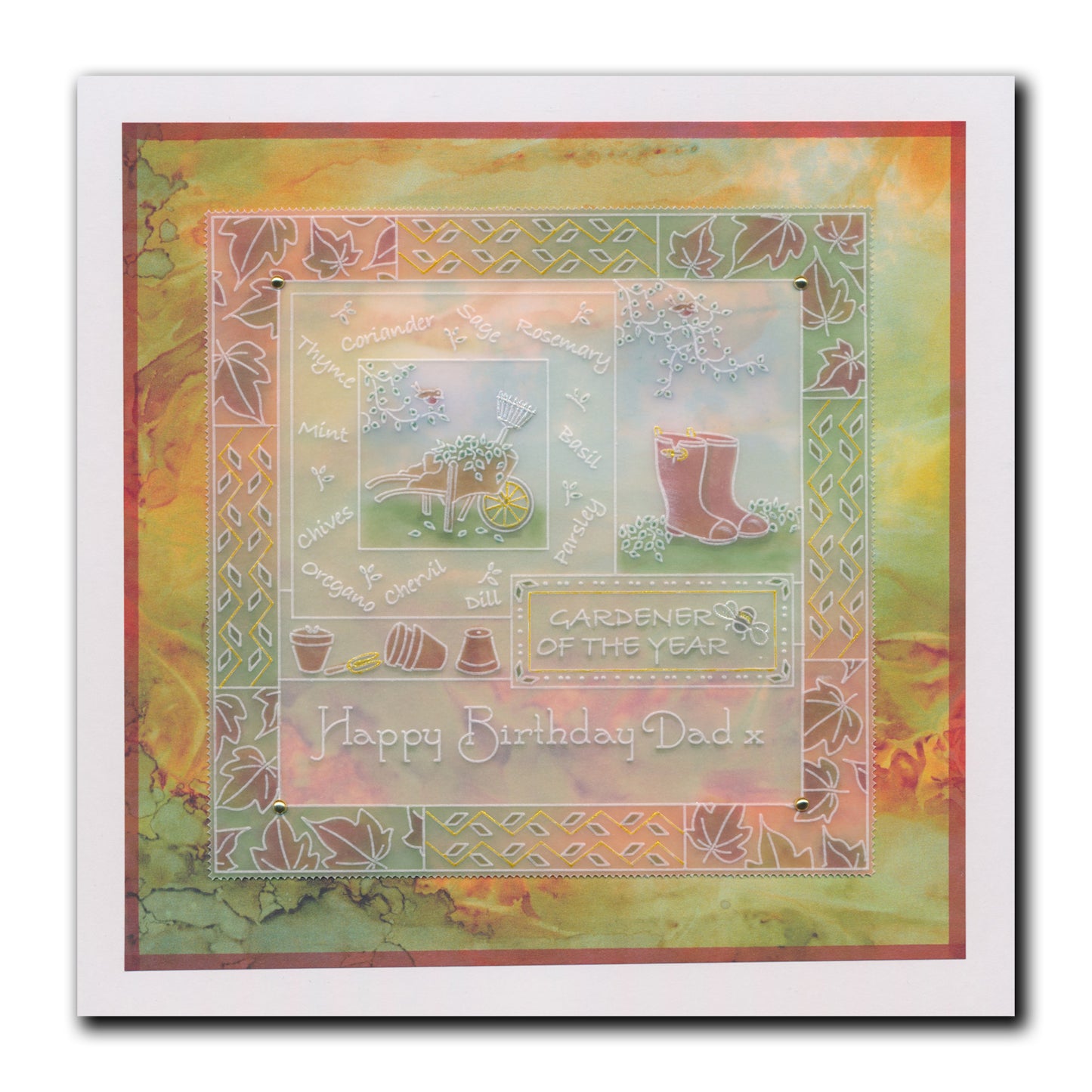 Linda's Easy Layout Set 2 A5 Square Groovi Plate Trio