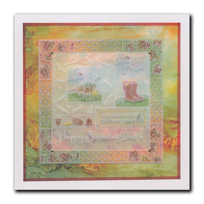 Linda's Easy Layout Set 2 A5 Square Groovi Plate Trio