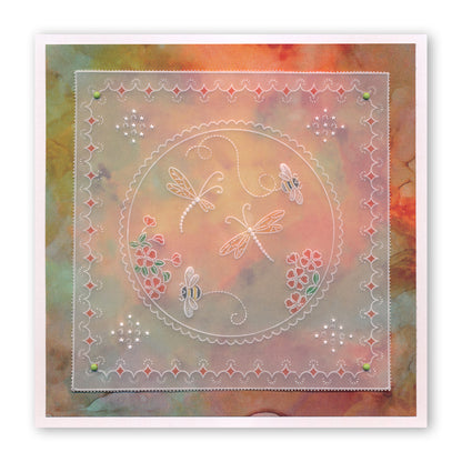 Linda's Bees, Butterflies & Dragonflies Groovi Plates & ii Book Bundle