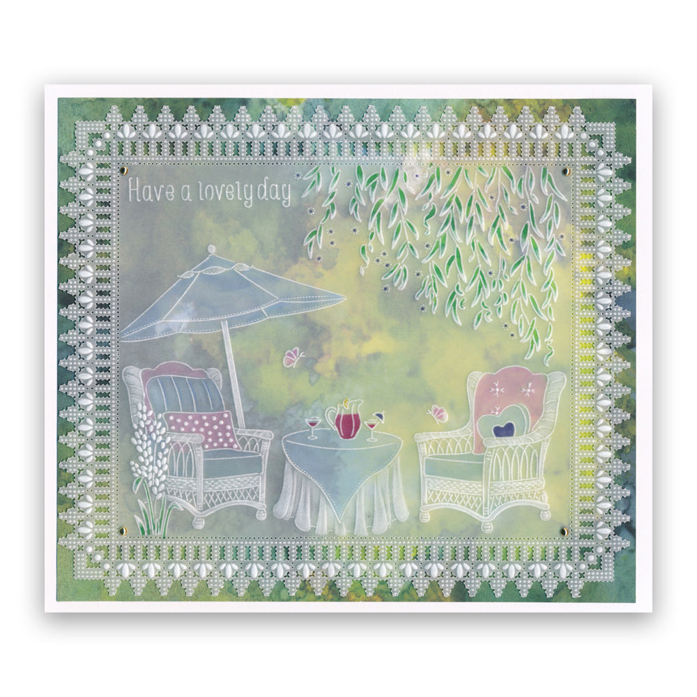 Linda's In the Garden - Set 2 A5 Groovi Plate Trio