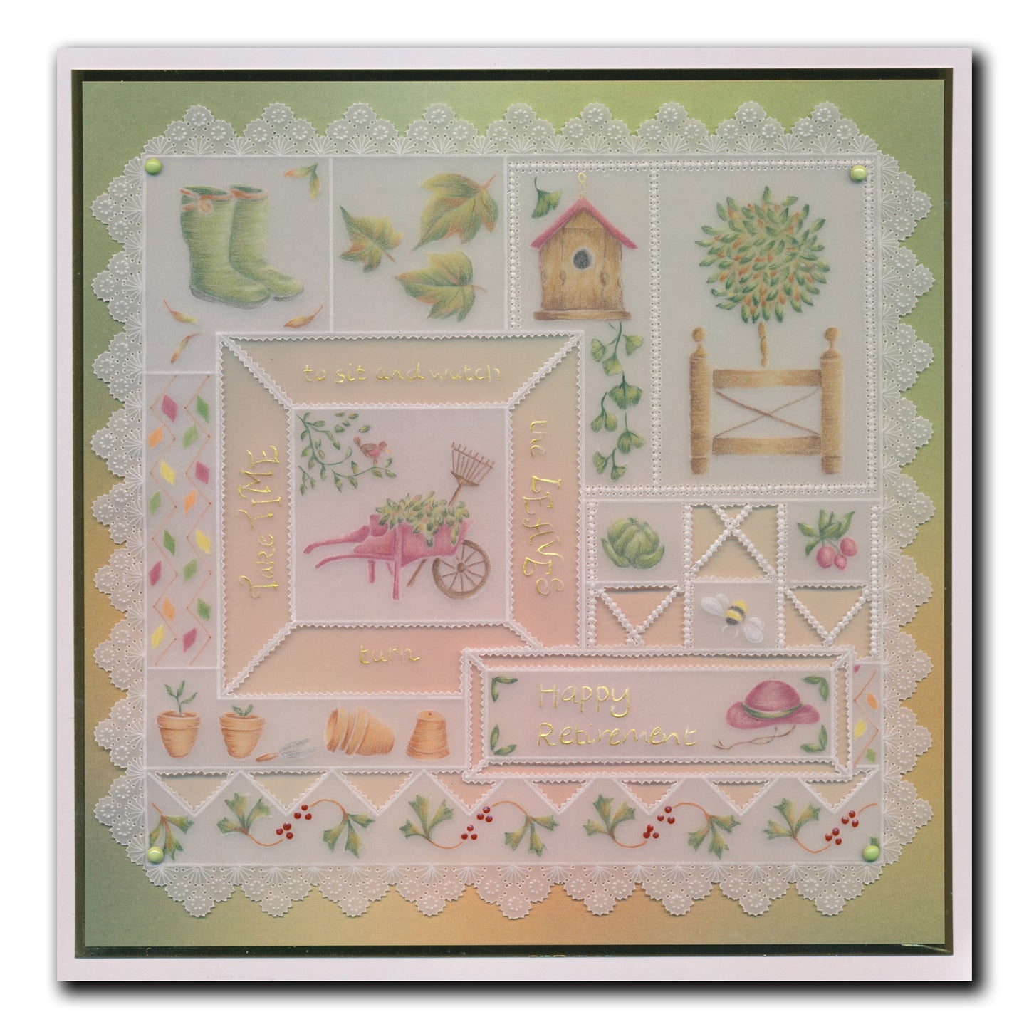 Linda's Easy Layout Set 2 A5 Square Groovi Plate Trio