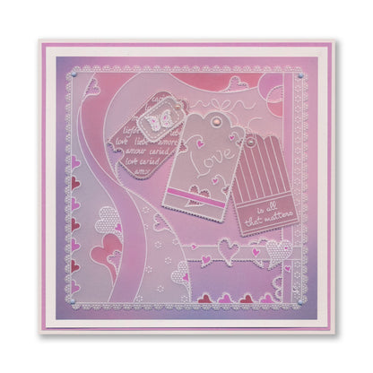 Linda's Easy Layout Set 3 A5 Square Groovi Plate Trio