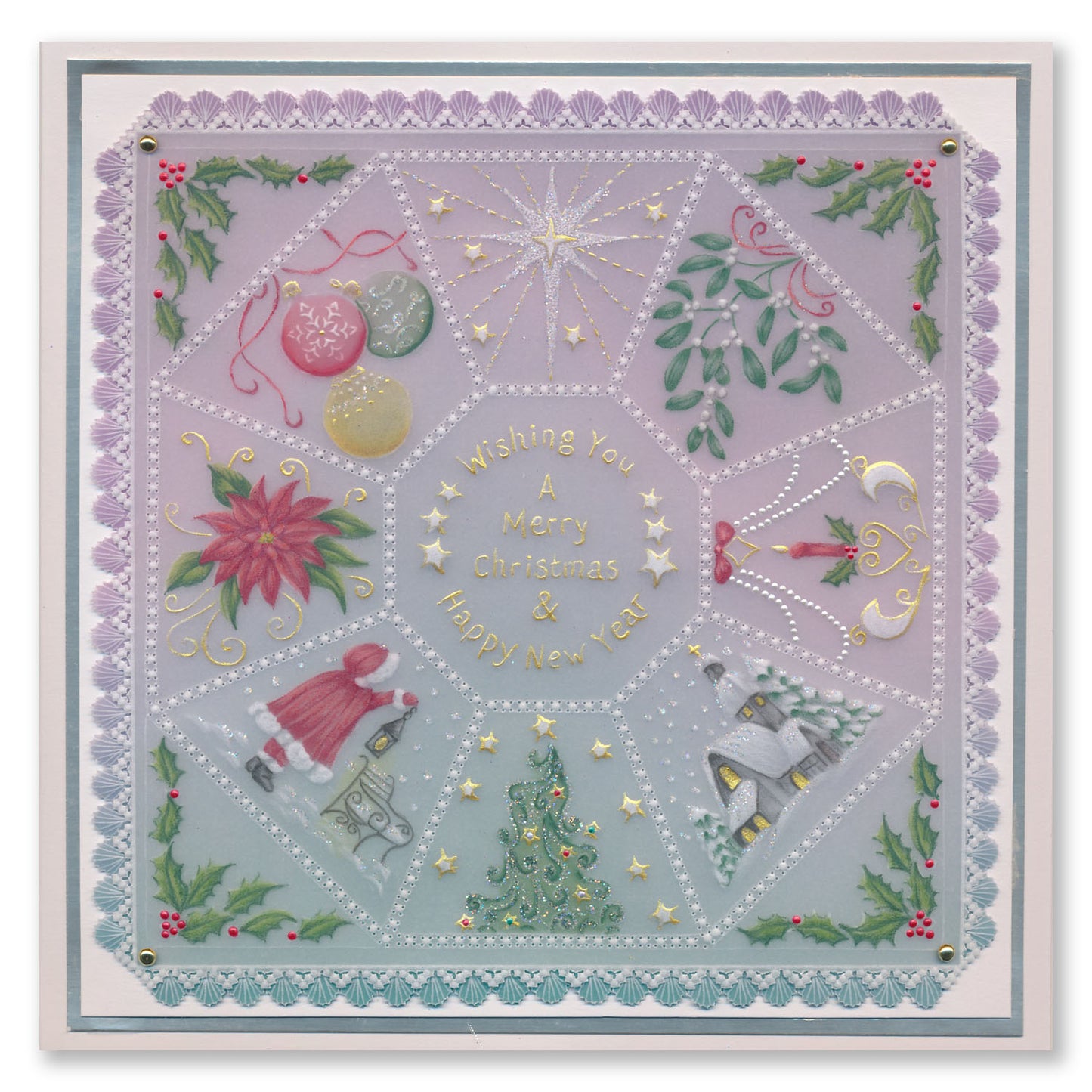 A Groovi Christmas Sampler Collection A4 Groovi Plate Trio & A5 Parchment