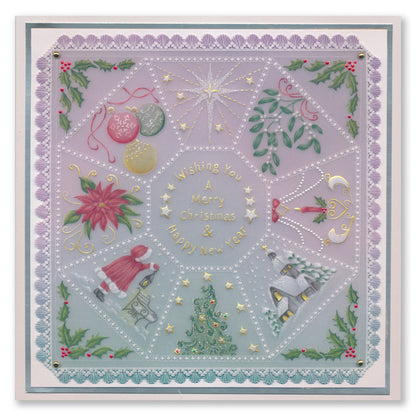 A Groovi Christmas Sampler Collection A4 Groovi Plate Trio & A5 Parchment