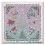 Linda's Christmas Treasures Advent A4 Groovi Plate