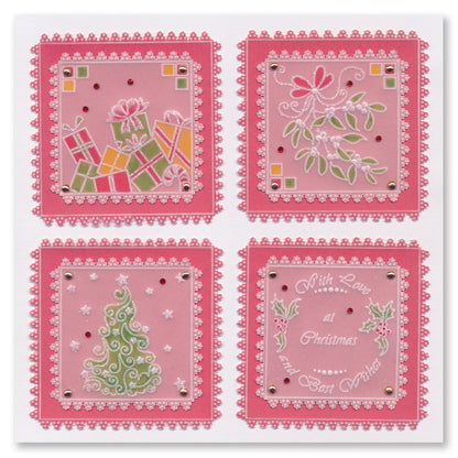 A Groovi Christmas Sampler Collection A4 Groovi Plate Trio & A5 Parchment