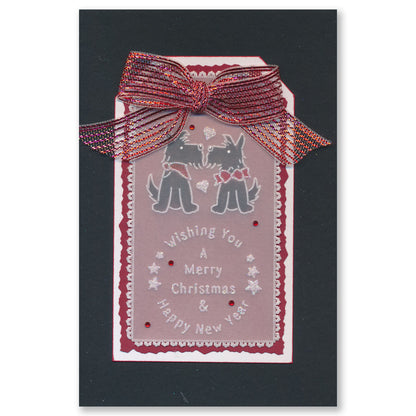 Linda Williams Christmas Treasures Advent A4 Groovi Plate