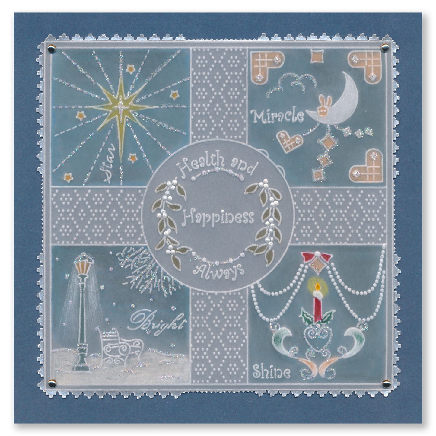 A Groovi Christmas Sampler Collection A4 Groovi Plate Trio & A5 Parchment