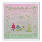 Linda's Deep in the Forest - Christmas Treasures A5 Square Groovi Plate