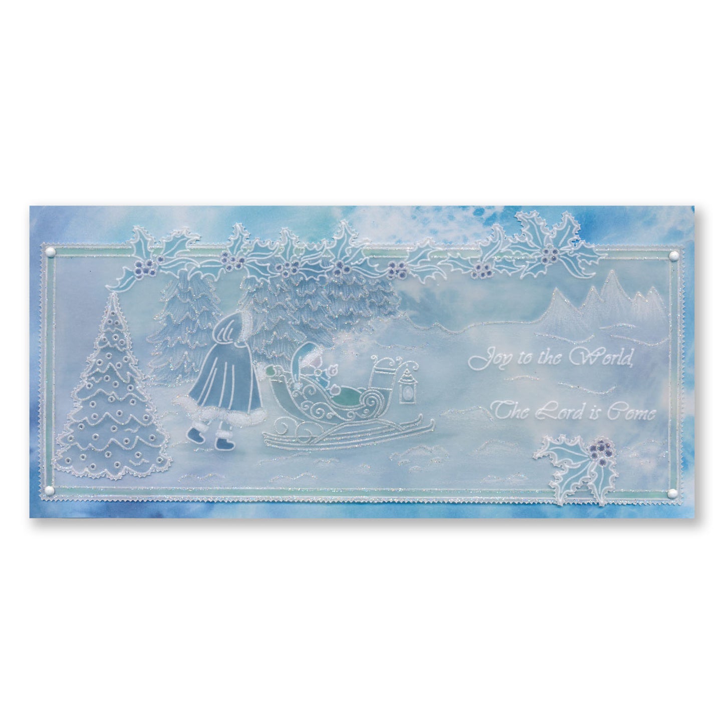 Linda's Deep in the Forest - Christmas Treasures (Set 1) A5 Square Groovi Plate