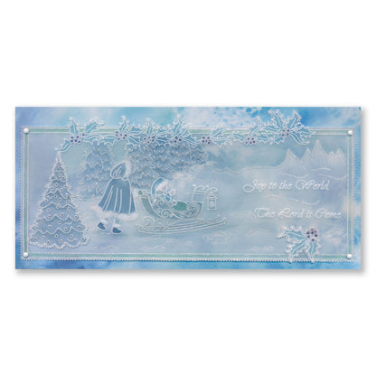 Linda's Deep in the Forest - Christmas Treasures (Set 1) A5 Square Groovi Plate