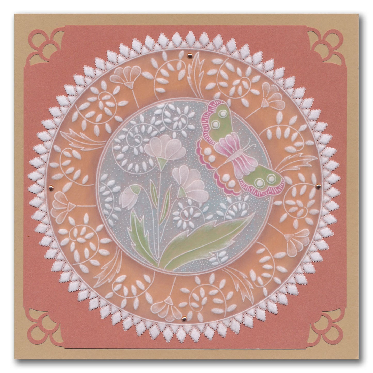Barbara's SHAC Japanese Flowers & Butterflies Complete Groovi Plate Collection