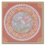 Barbara's SHAC Love - Japanese Flowers & Butterflies A5 Square Groovi Plate