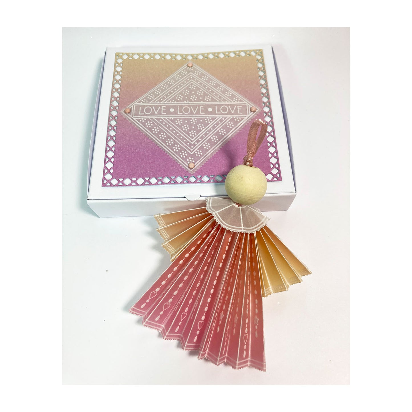 Love Angel Tem-Plate A5 Groovi Plate with Instructions