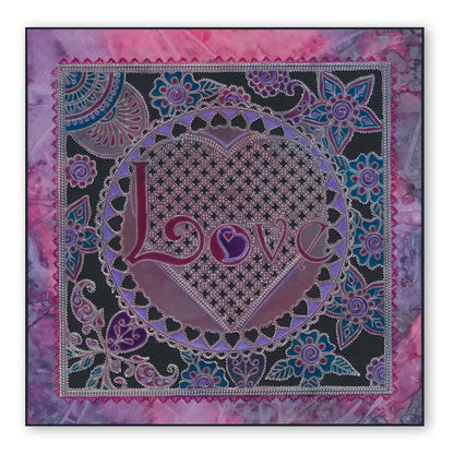 Linda's Love Dangles A5 Groovi Plate