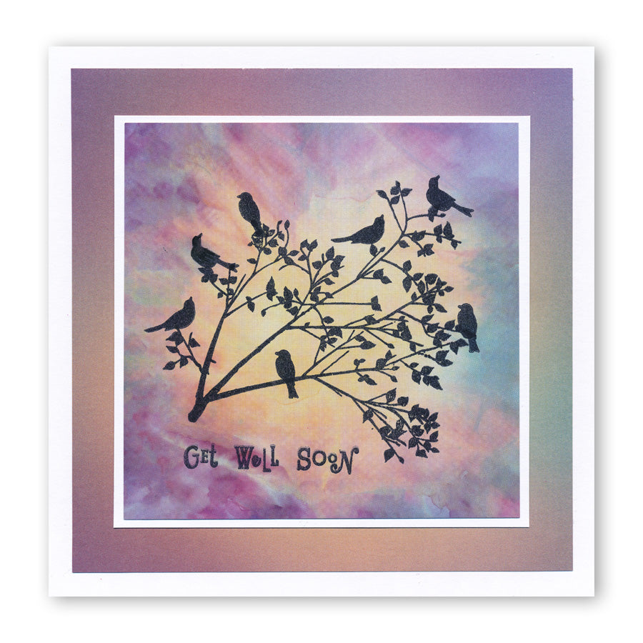 Mini Word Chains 15 & 16 - Hugs & Kisses & Get Well Soon Stamp Set