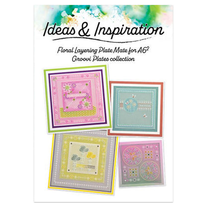 Floral Layering Plate Mate for A6 Square Plates Ideas & Inspiration Booklet