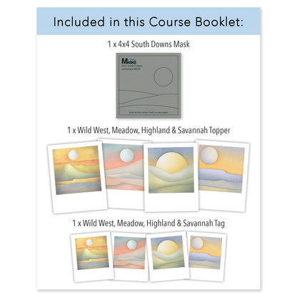 1-2-3 Online Course: Landscapes & Stamping