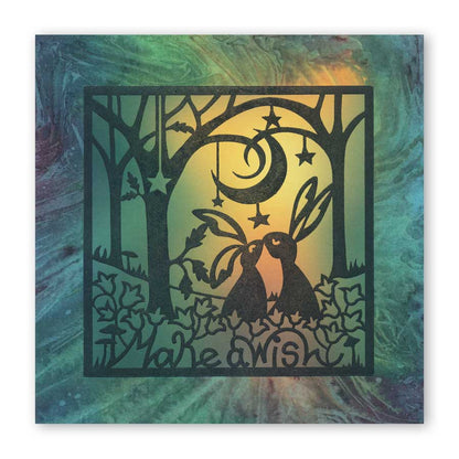 Make a Wish 7" x 7" Stencil
