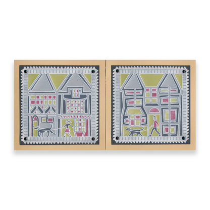 Best Friends A6 Square Groovi Plate Collection