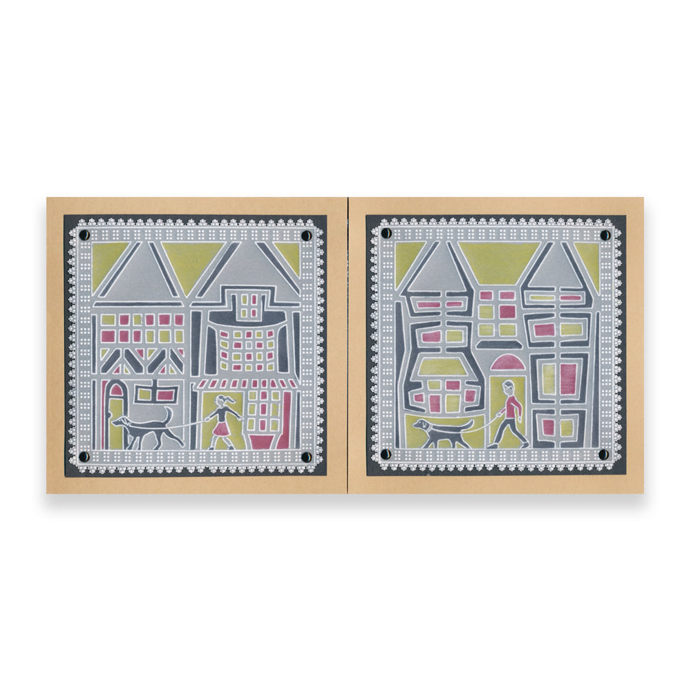 My Best Friend A6 Square Groovi Plate