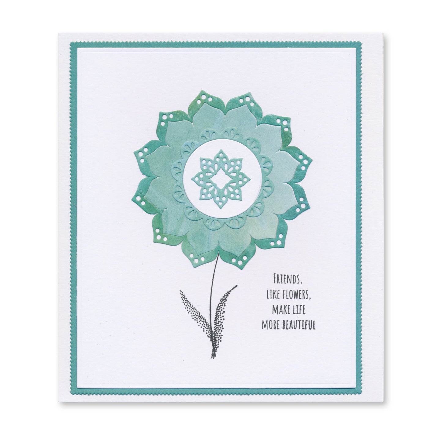 Mini Mandala Rings Clarity Fresh Cut Die Collection