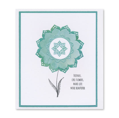 Mini Mandala Rings Clarity Fresh Cut Die Collection