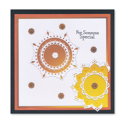 Mini Mandala Rings Clarity Fresh Cut Die Collection