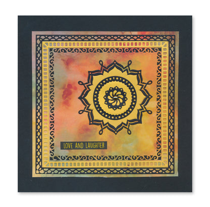 Mini Mandala Rings Clarity Fresh Cut Die Collection