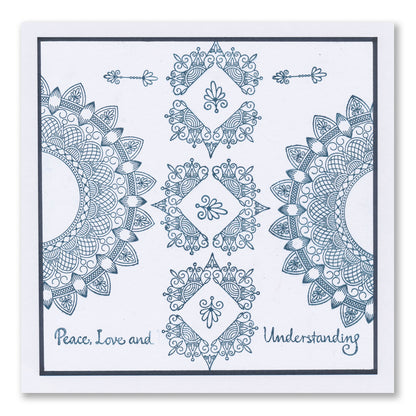 Barbara's SHAC Four Seasons Mandala Rings A5 Stamp & Mask Collection