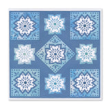 Mini Mandala Squares Clarity Fresh Cut Die Collection