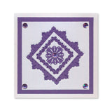 Mini Mandala Squares Clarity Fresh Cut Die Collection