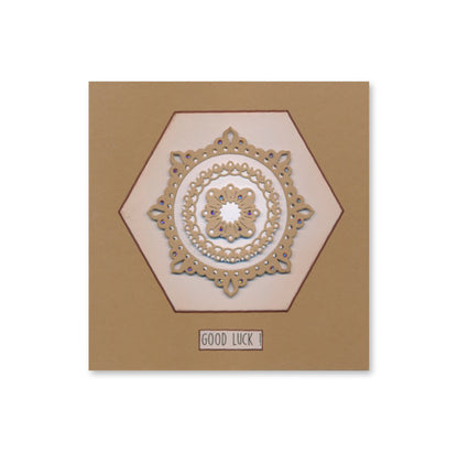 Mini Mandala Rings Clarity Fresh Cut Die Collection