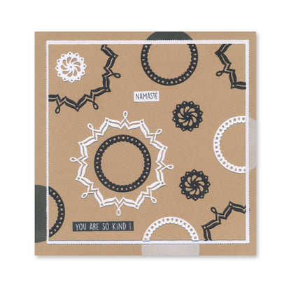 Mini Mandala Rings Set 2 Clarity Fresh Cut Die