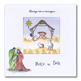 Linda's Away in a Manger - Christmas Compendium A6 Stamp Set