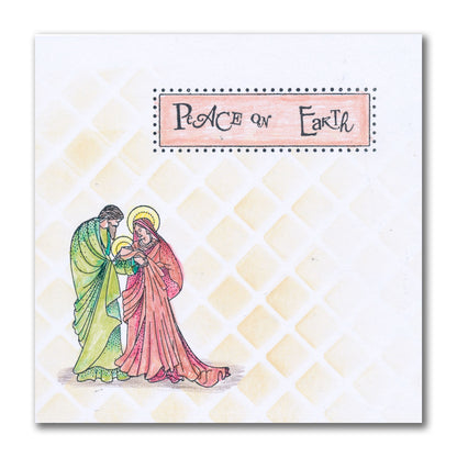 Linda's Away in a Manger - Christmas Compendium A6 Stamp Set